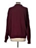 Edikted 100% Cotton Argyle Burgundy Pullover Sweater Size L - photo 2