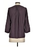 NYDJ 100% Polyester Polka Dots Purple 3/4 Sleeve Blouse Size XXS - photo 2