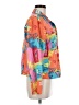 Coldwater Creek Print Orange Jacket Size M - photo 4