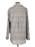 Billy T Tweed Gray Long Sleeve Blouse Size L - photo 2