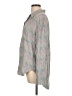 Billy T Tweed Gray Long Sleeve Blouse Size L - photo 5