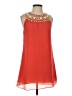 Theme 100% Polyester Orange Cocktail Dress Size S - photo 1