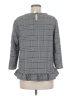 Downeast Gray Long Sleeve Blouse Size M - photo 2