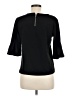 Green Envelope Black 3/4 Sleeve Top Size M - photo 2