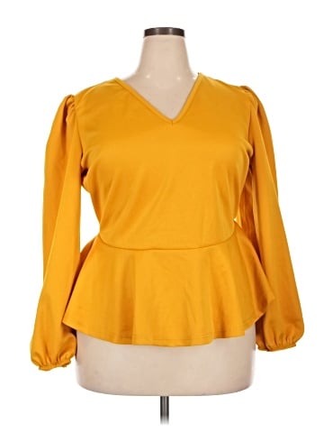 Ashley Stewart 3/4 Sleeve T-Shirt (view 1)