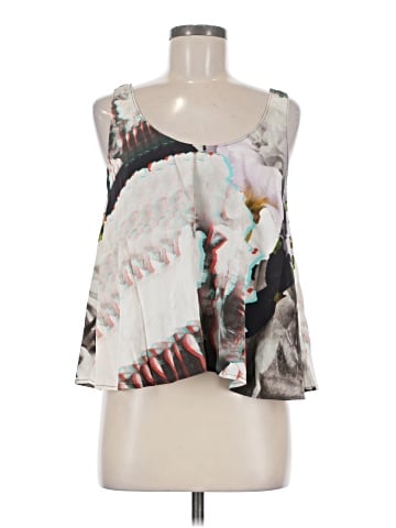 Rebecca Minkoff Sleeveless Silk Top (view 1)