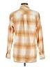 Weatherproof Plaid Orange Long Sleeve Button-Down Shirt Size M - photo 2