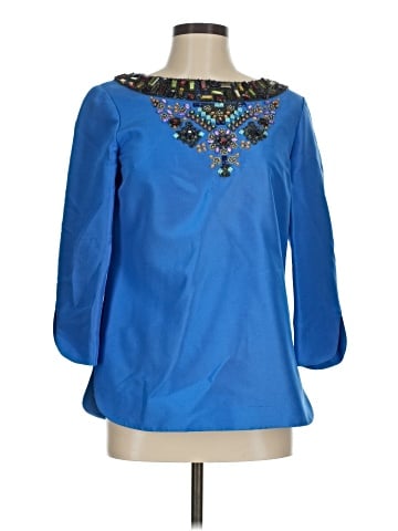 Tibi 3/4 Sleeve Blouse (view 1)