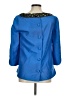 Tibi Blue 3/4 Sleeve Blouse Size 6 - photo 2