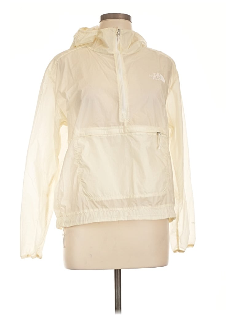 Pre-owned The North Face Cardigan Sweater In Ivory