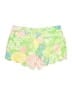Lilly Pulitzer 100% Cotton Floral Green Shorts Size 12 - photo 2