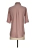 Lulus Brown Short Sleeve Blouse Size XS - photo 2