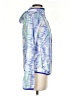 New Balance 100% Polyester Print Blue Track Jacket Size S - photo 4