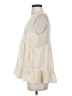 Doe & Rae 100% Polyester Ivory Sleeveless Blouse Size S - photo 5