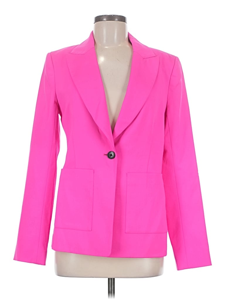 Pre-owned Argent Wool Blazer Jacket In Pink