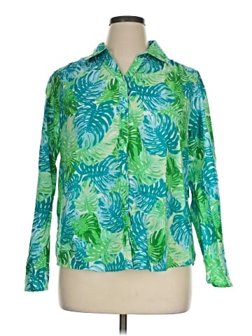 Laura Scott Long Sleeve Blouse (view 1)