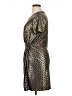 MICHAEL Michael Kors Metallic Gold Cocktail Dress Size XL - photo 5