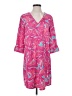 Lilly Pulitzer 100% Polyester Paisley Pink Casual Dress Size S - photo 1