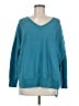 Eileen Fisher 100% Wool Teal Wool Pullover Sweater Size M - photo 1