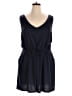 24/7 Maurices Solid Blue Romper Size 2X - photo 1