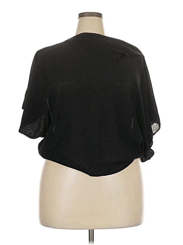 Pre-owned Zara Cardigan Sweater In Black