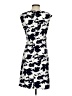 Chaps Graphic Gray Cocktail Dress Size S - photo 2