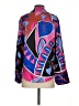 Zara Print Blue Long Sleeve Blouse Size S - photo 2