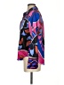 Zara Print Blue Long Sleeve Blouse Size S - photo 5
