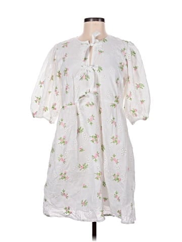 Olivaceous Casual Dress (view 1)