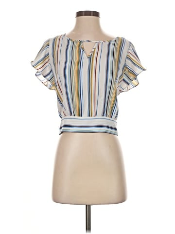 Iz Byer Short Sleeve Blouse (view 1)
