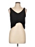 Topshop 100% Polyester Black Tank Top Size 10 - photo 1