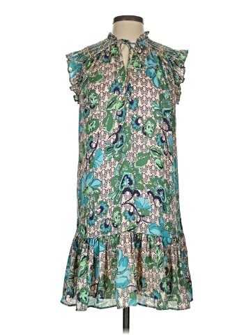 Lavender Brown Casual Dress (view 1)