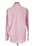 Frank & Eileen 100% Cotton Stripes Pink Long Sleeve Blouse Size L - photo 2