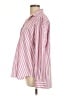 Frank & Eileen 100% Cotton Stripes Pink Long Sleeve Blouse Size L - photo 5