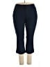 Venezia Solid Blue Active Pants Size 18 - photo 1