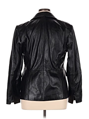 Ellen Tracy Leather Jacket (view 2)