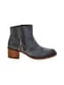 Born 100% Leather Gray Ankle Boots Size 10 - photo 1