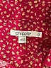 Chico's Polka Dots Pink 3/4 Sleeve Button-Down Shirt Size XL (3) - photo 7