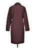 Max Mara Burgundy Coat Size 4 - photo 2