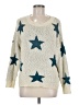 Newbury Kustom Stars Ivory Pullover Sweater Size M - photo 1