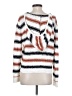 Roxy Stripes White Pullover Sweater Size S - photo 2