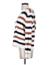 Roxy Stripes White Pullover Sweater Size S - photo 5