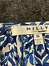 Milly Blue 3/4 Sleeve Blouse Size XL - photo 7