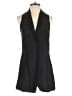 Madison Marcus 100% Silk Solid Black Romper Size S - photo 1