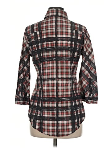 Burberry Brit 3/4 Sleeve Button-Down Shirt (view 2)