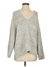 Urban Outfitters Metallic Silver Pullover Sweater Size XS - photo 1