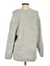 Urban Outfitters Metallic Silver Pullover Sweater Size XS - photo 2