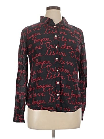 JCPenney Long Sleeve Button-Down Shirt (view 1)