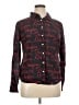 JCPenney Print Red Long Sleeve Button-Down Shirt Size XL - photo 1