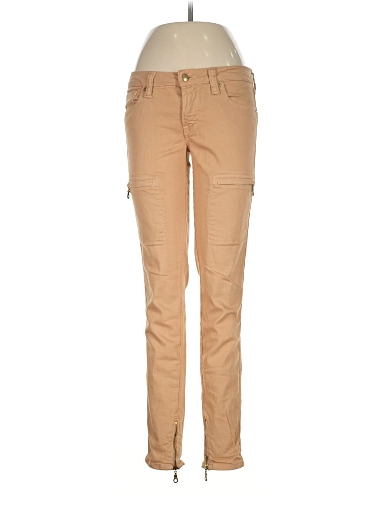 Pre-owned Assorted Brands Jeans In Tan